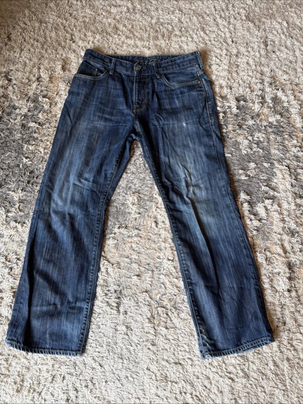 MAVI Matt Relaxed Straight Leg Distressed Blue Jeans Men’s 32x30